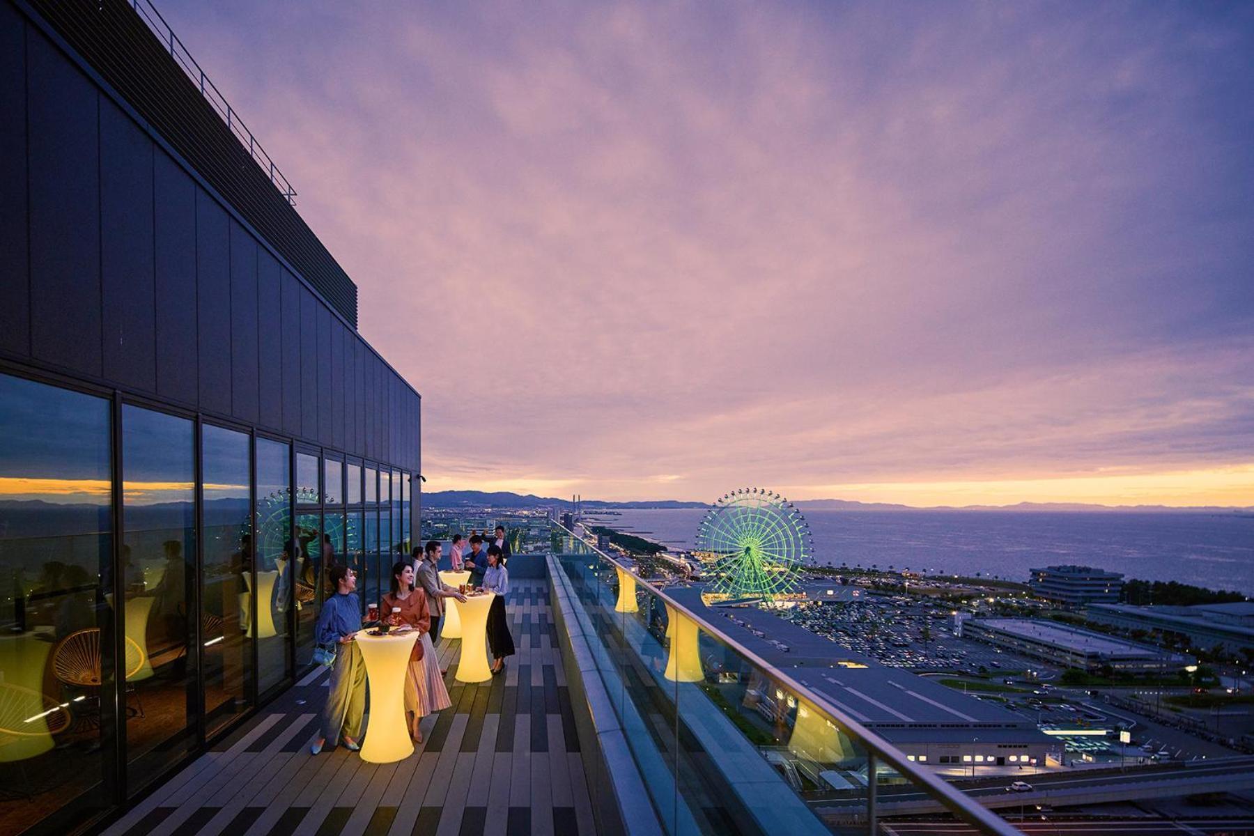 Omo Kansai Airport By Hoshino Resorts Izumi-Szano Kültér fotó Sky Bar